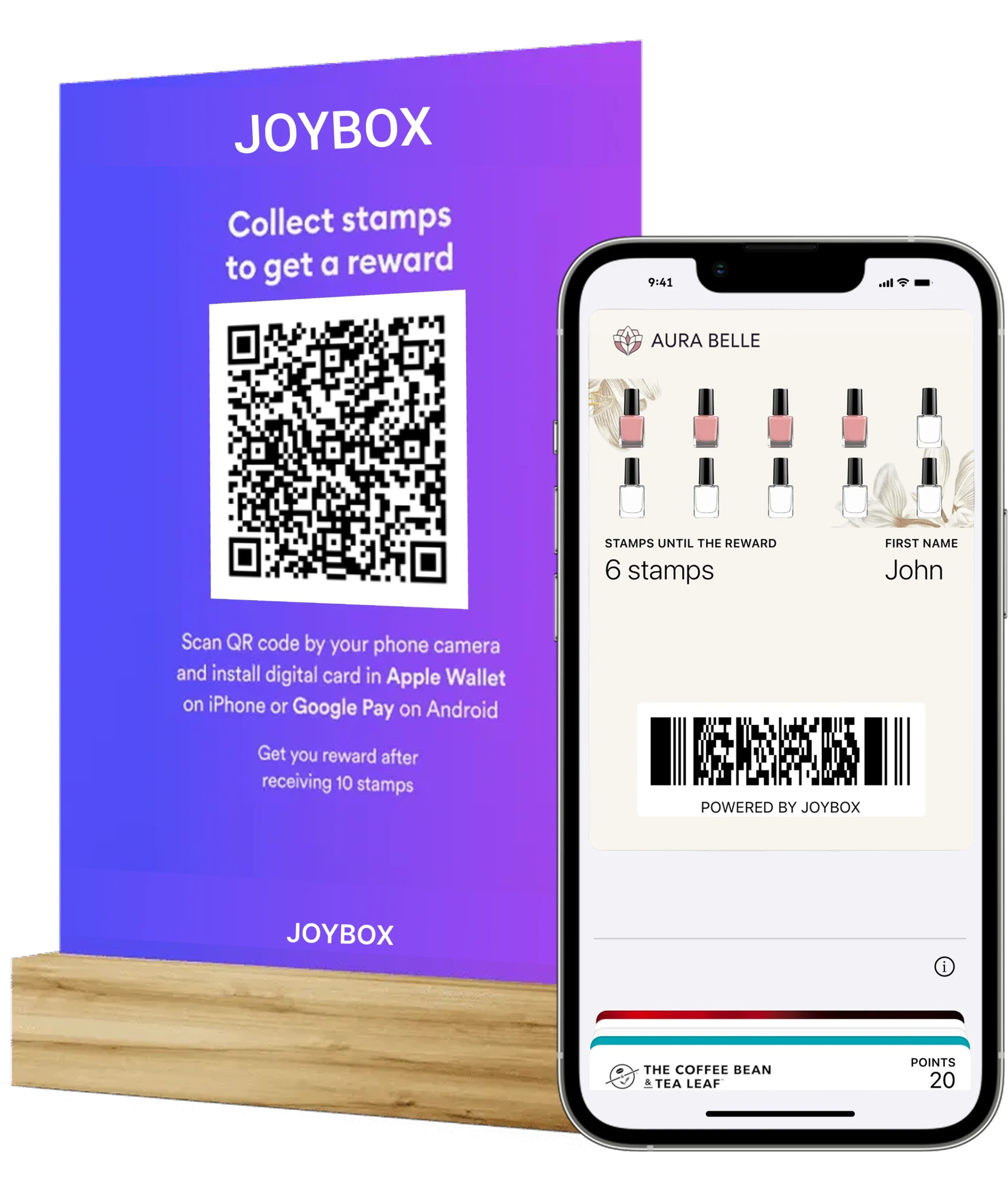 saloon loyalty stamp card card