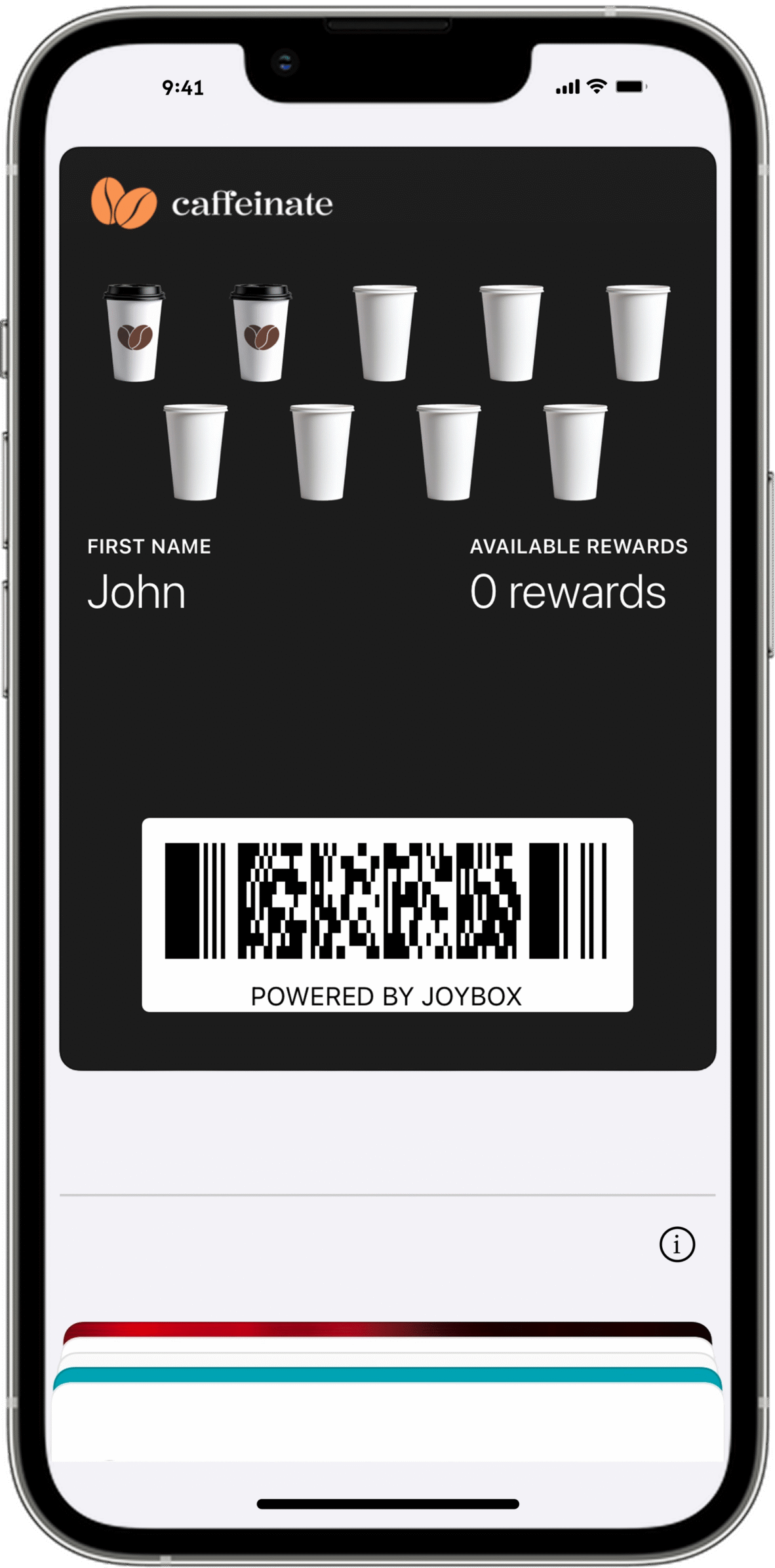 loyalty program stamp card