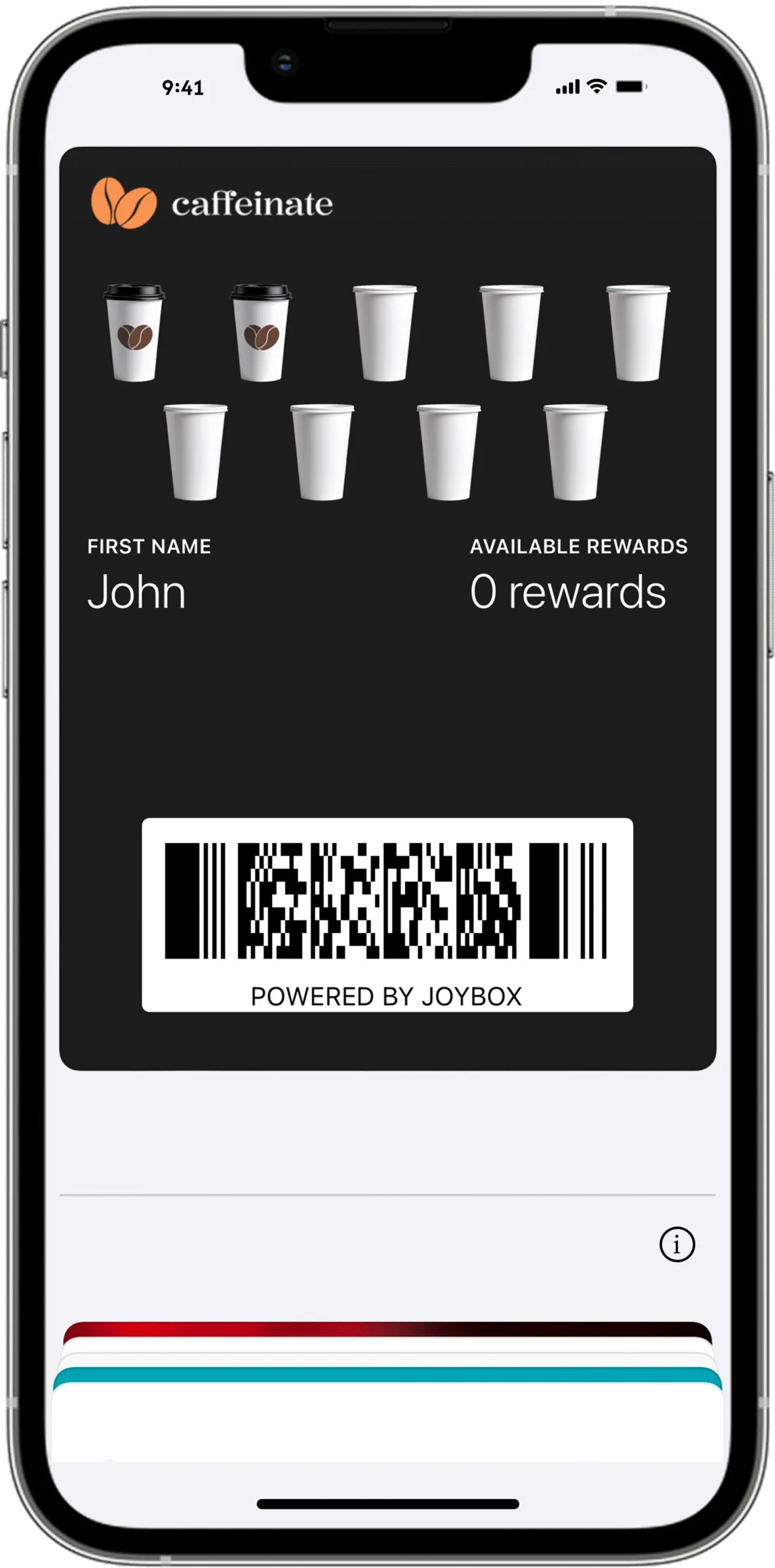 loyalty program stamp card